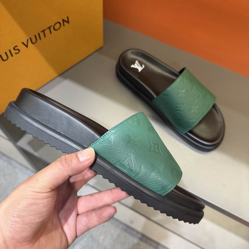 LV Monogram Luxury Slide Sandals