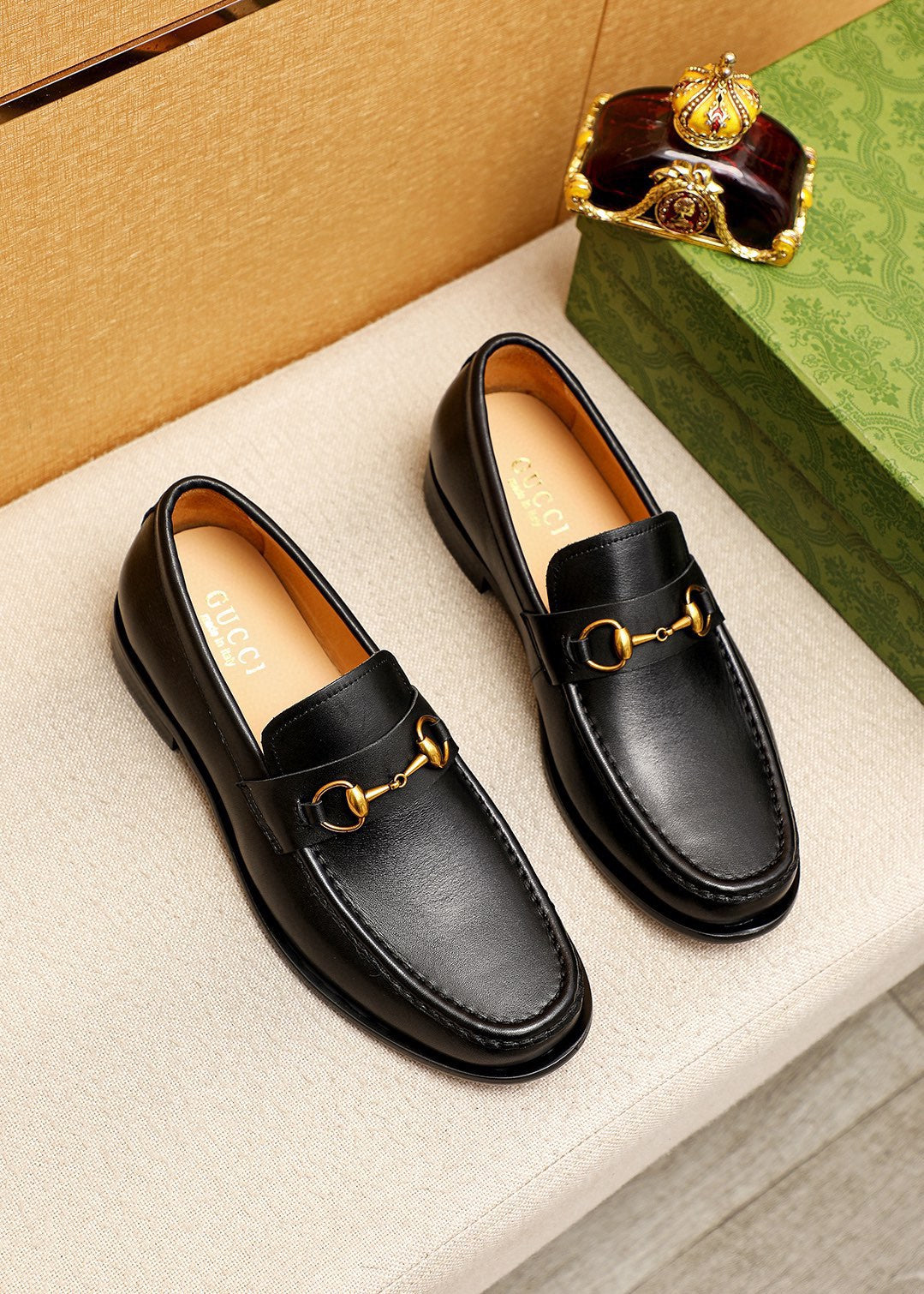 Luxury Classic Black Designer Loafers