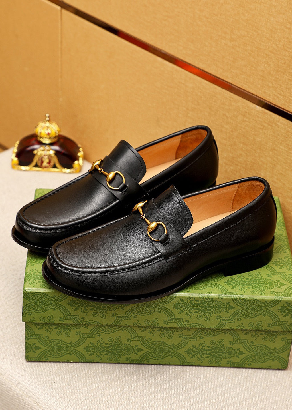 Luxury Classic Black Designer Loafers