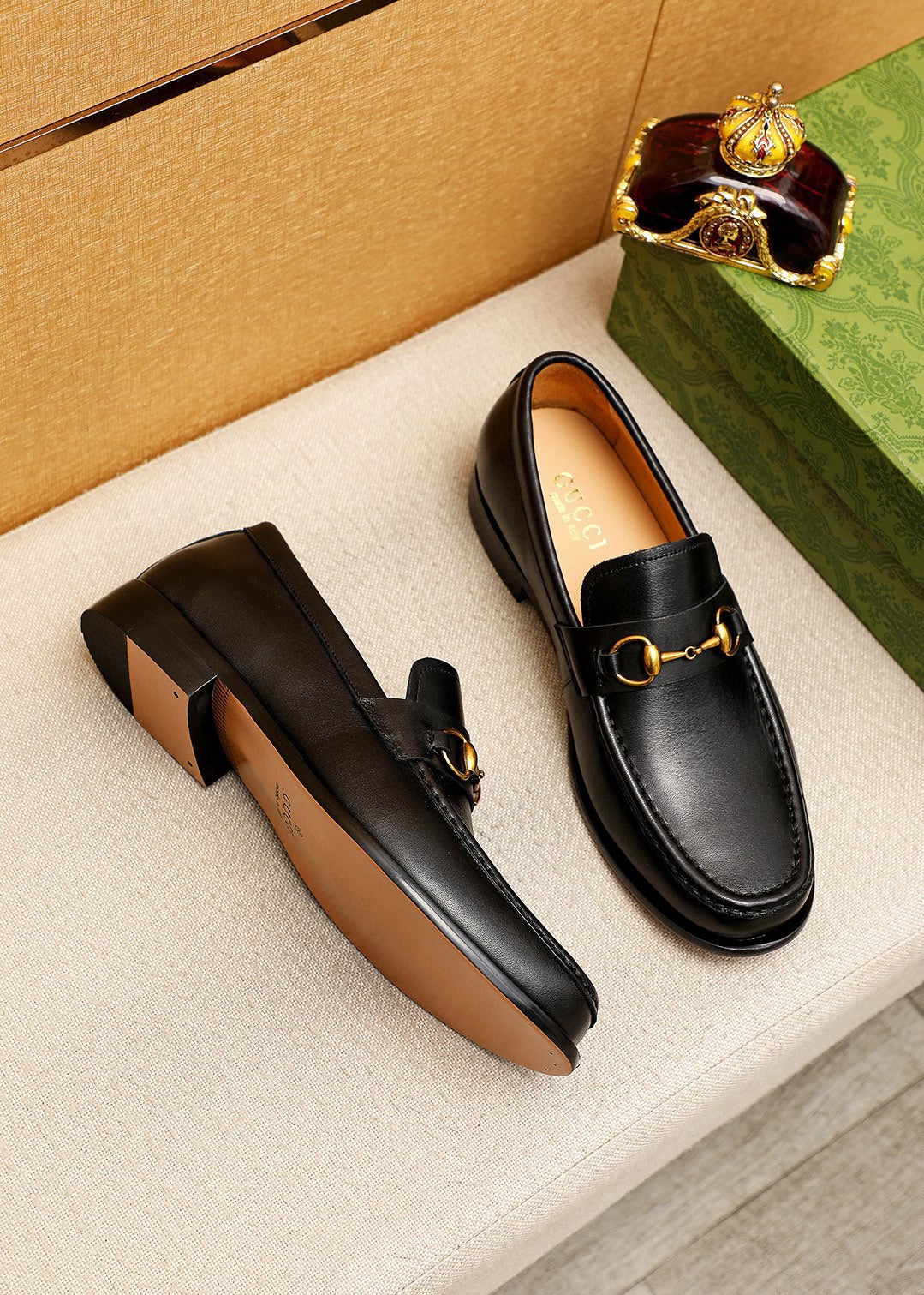 Luxury Classic Black Designer Loafers