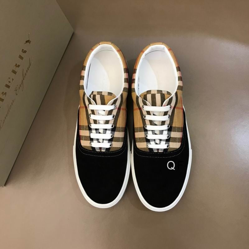 Classic Plaid Luxury Sneakers