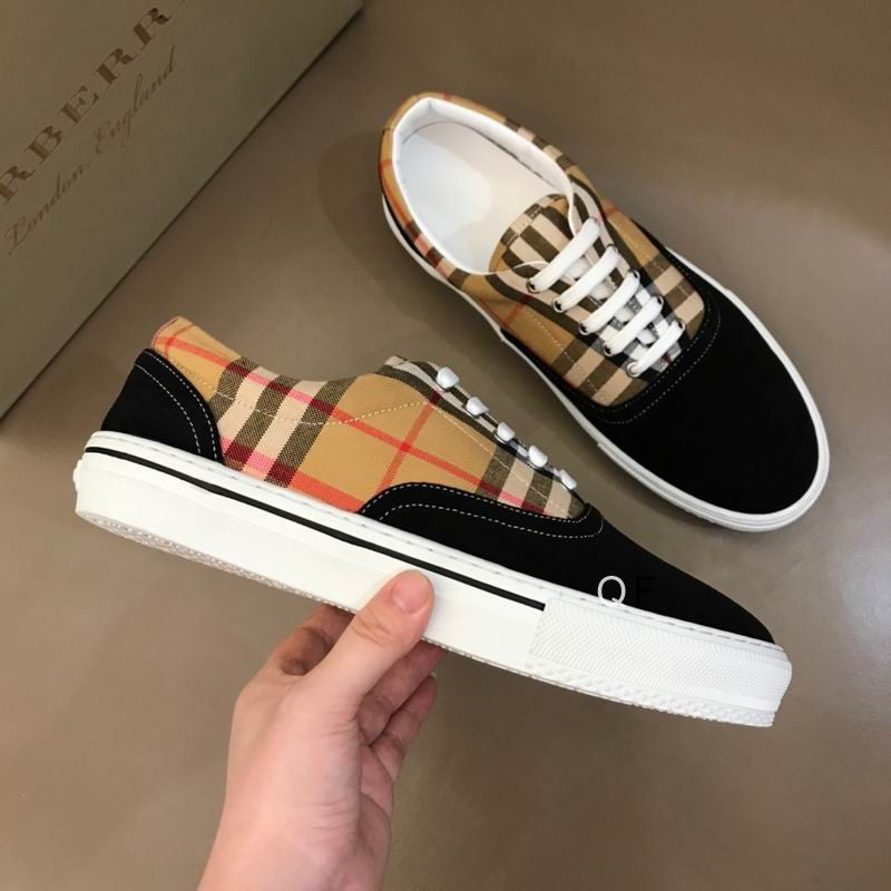 Classic Plaid Luxury Sneakers