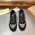 Luxury Checkered Casual Sneakers