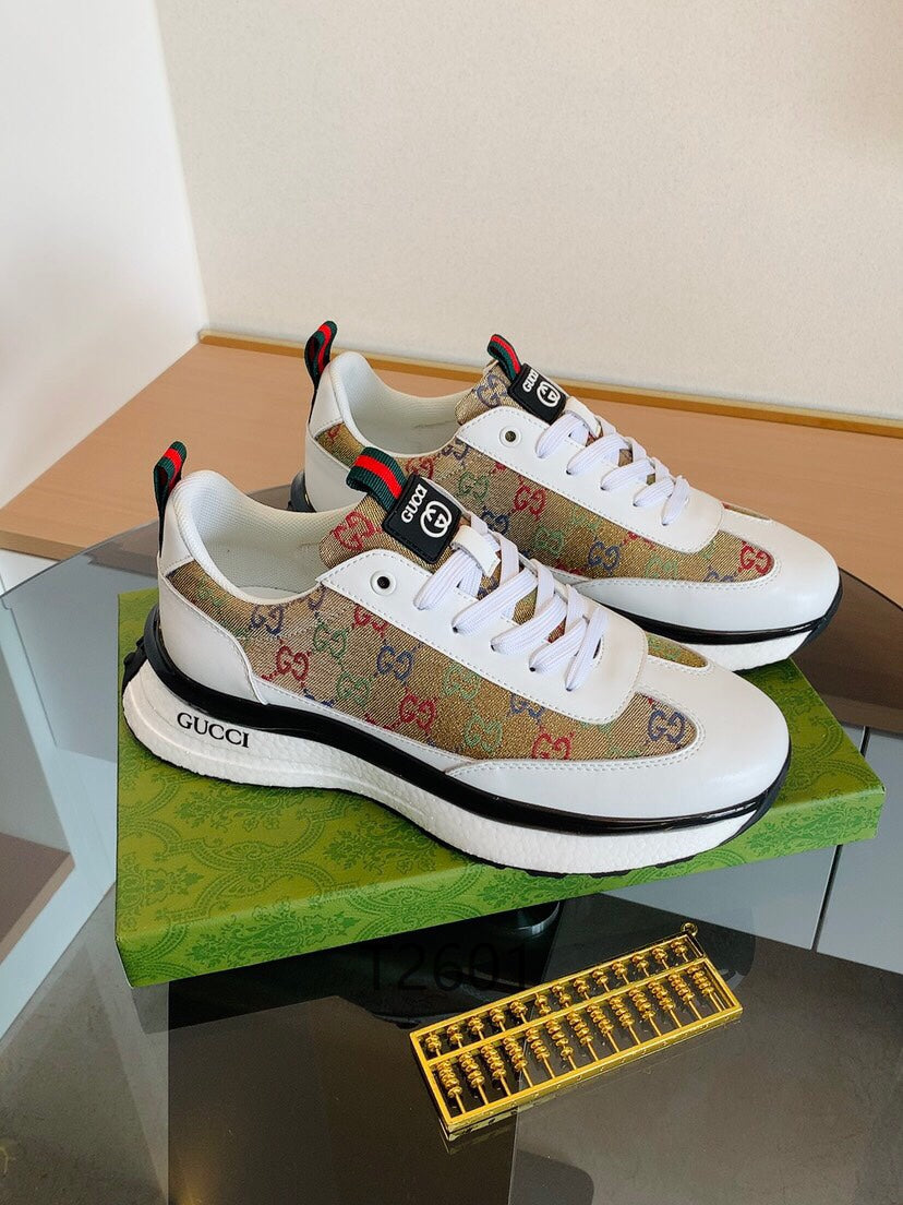 Luxury GG Designer White Sneakers