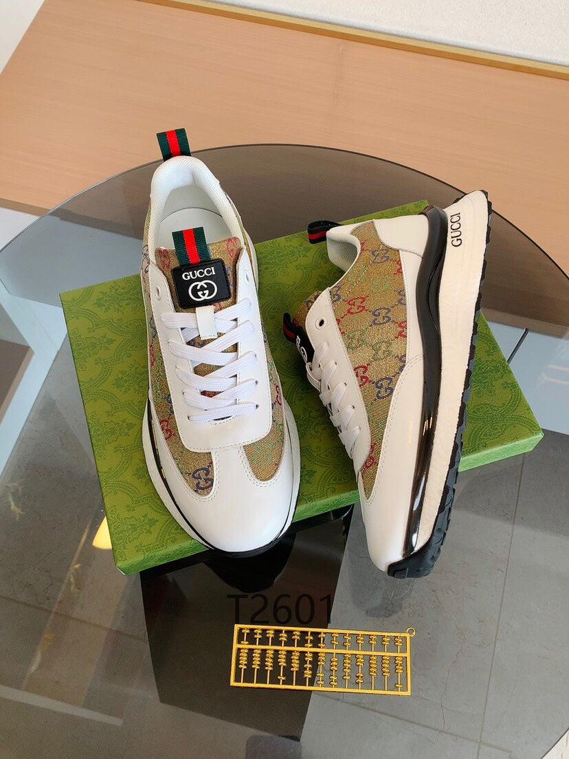 Luxury GG Designer White Sneakers