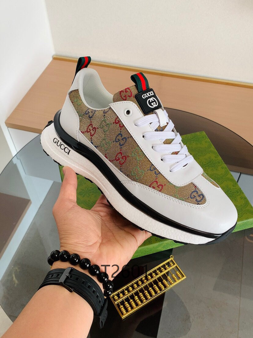 Luxury GG Designer White Sneakers