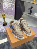 Luxury Beige & Brown Designer Sneakers 🤎🔥