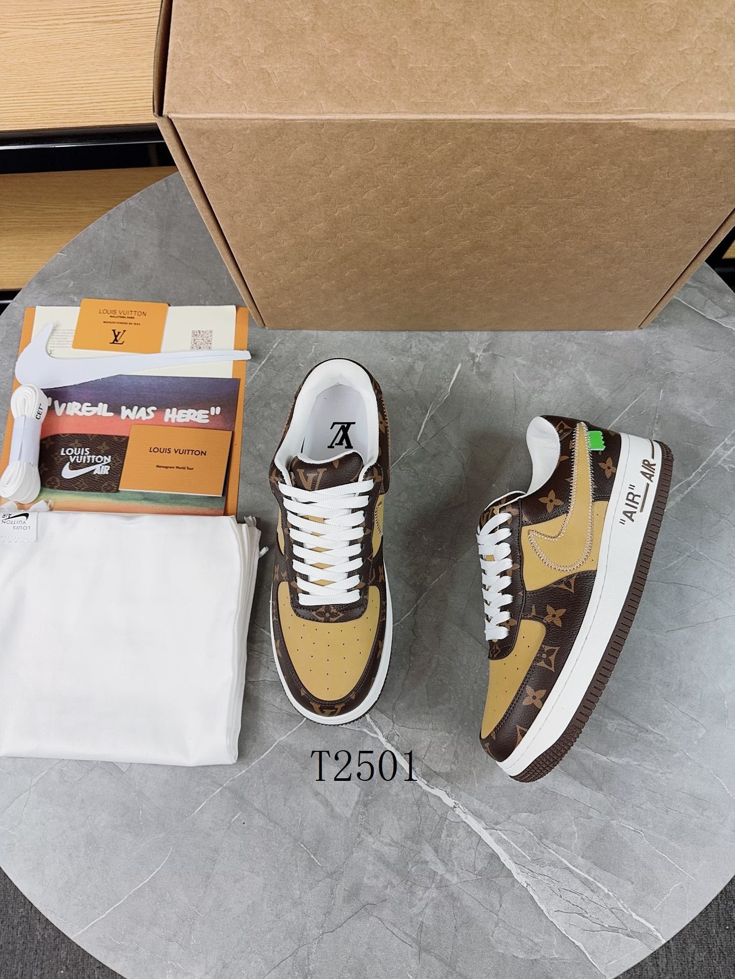 Luxury Brown Streetwear Sneakers