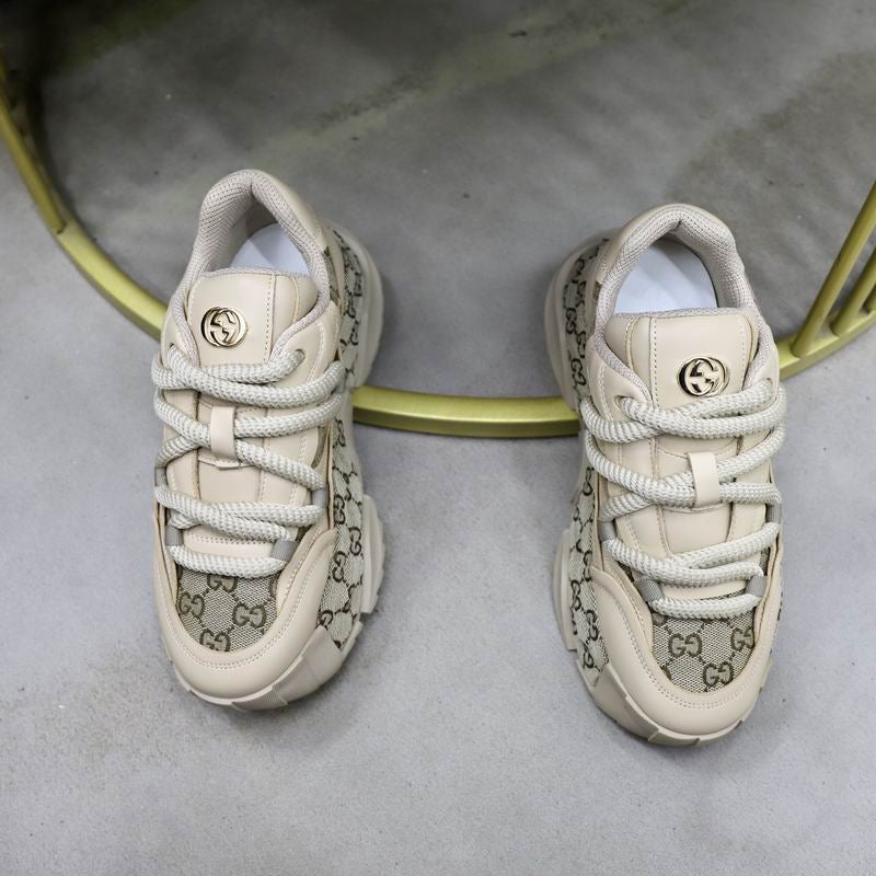 Gucci Inspired Chunky Sneakers – Luxury Casual Shoes